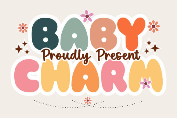 Baby Charm: A Playful Display Font for Digital Branding