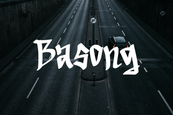 Basong: A Display Font That Earns Its Space