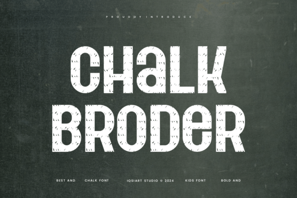 Chalk Broder: A Bold Display Font for Scroll-Stopping Marketing