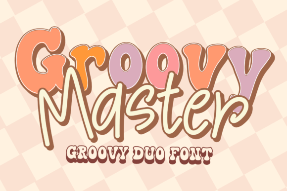 Groovy Master: A Retro Display Font That Strengthens Your Brand