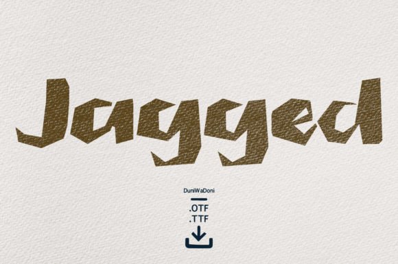 Jagged: A Distinctive Display Font for Editorial Impact