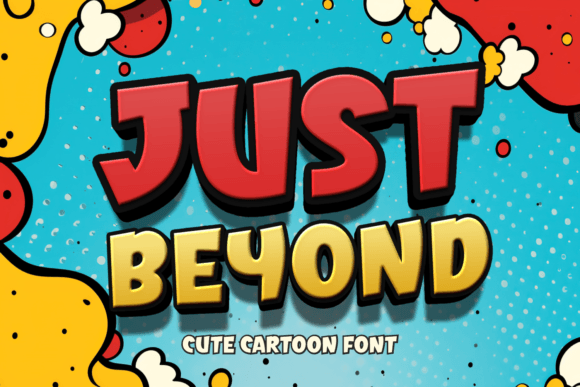 Just Beyond Font: A Playful Display Typeface for Small Business Charm