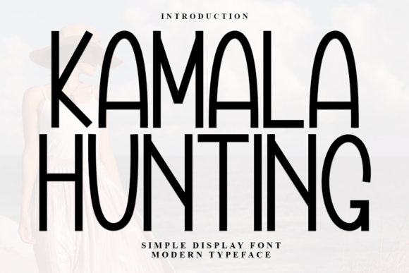 Kamala Hunting: A Display Font That Anchors Editorial Mood