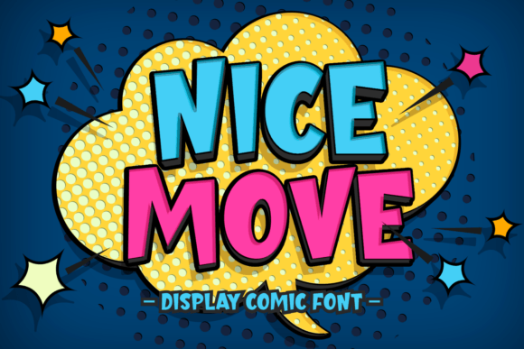 Nice Move: A Playful Display Font That Stays Professional