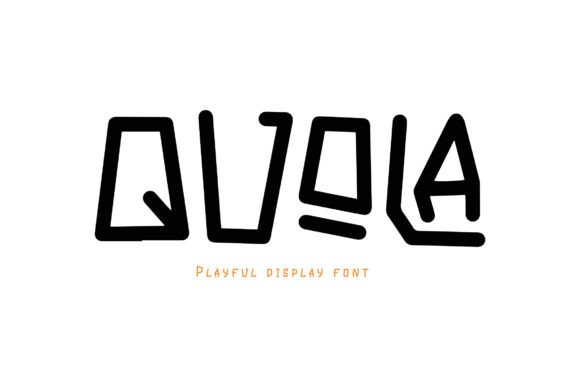Quola: A Playful Monoline Display Font for Editorial Charm