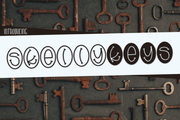 Skelly Keys: A Display Font That Opens Doors