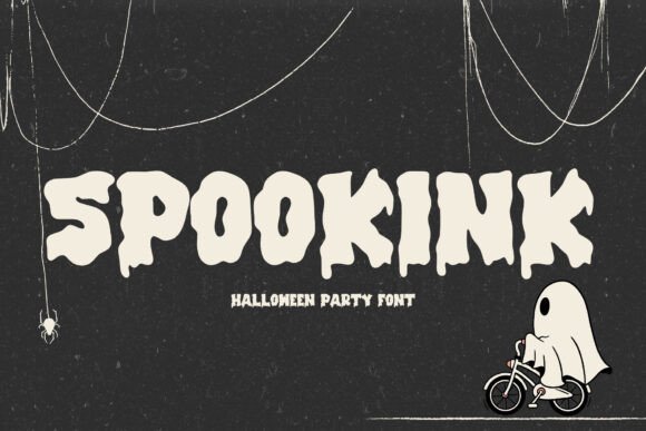 Spookink: A Bold, Dripping Halloween Font for Standout Display Design