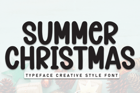 Summer Christmas Font: A Playful, Festive Boost for Your Brand