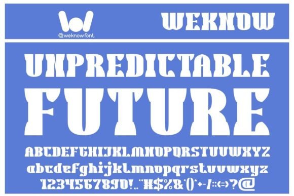 Unpredictable Future: A Display Font That Shapes Brand Identity