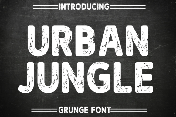 Urban Jungle Font: Bold Branding for Small Businesses