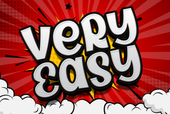 Very Easy Font: A Bold Display Typeface for Campaign Headlines