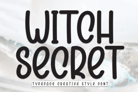 Witch Secret: A Handwritten Display Font That Feels Like Magic